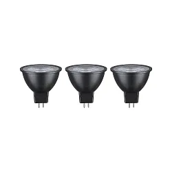 LED reflektorpære sæt med 3 GU5,3 6W 450lm 2700K 38° CRI >80 