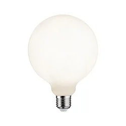 Filament Globe lyskilde GLOBE G125 WHITE LAMPION V4 glat G125 mat E27 4,3W 400lm 3000K CRI >80 dæmpbar