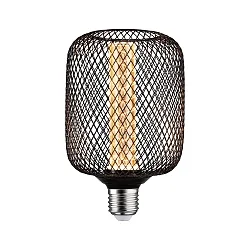 LED glødelyskilde METALLIC GLOW CYLINDER SPIRAL omskiftelig E27 4,2W 200lm 1800K CRI >80 