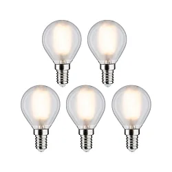 LED dråbe lyskilde sæt med 5 E14 5W 470lm 2700K CRI 80-89