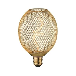 LED glødelyskilde METALLIC GLOW GLOBE  3-STEP DIM E27 4W 180lm 1800K CRI >80 dæmpbar