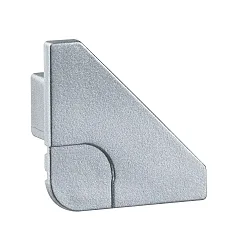 Tilbehør DELTA Profil Endekappe, sæt af 2, aluminium matt