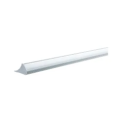 Tilbehør Hjørne profil, 200cm, grå, plast