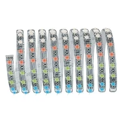 LED Strip MAX LED Grundlæggende sæt, 3m, 36W, 230V/24V, 60VA, RGB, belagt
