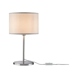 Paulmann Tessa Bordlampe creme/jern børstet E14 maks. 40W
