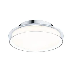 Væg- og Loftlampe LUENA IP44, chrom, mat 
