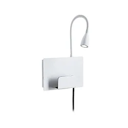Læselampe HALINA LED med USB tilslutning IP20