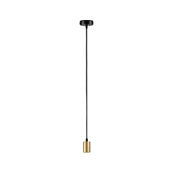 Pendel RAVI IP44 justerbar E27 IP44, guld, sort