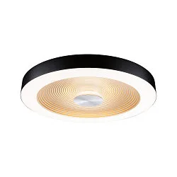Væg- og Loftlampe VOLEA Ø 40CM direkte / indirekte IP44, guld, sort, sølv dæmpbar
