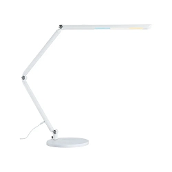 desk lamp FLEXBAR CCT Switch, adjustable, with touch dimmer IP20, silver matt dimmable