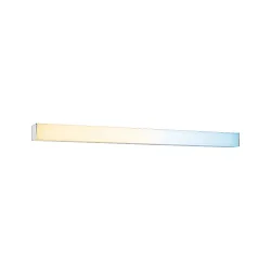 Spejllampe HOMESPA TOVA LED kort, tunable white, med fjernbetjening IP44, chrom, hvid dæmpbar