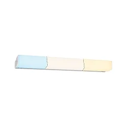 Spejllampe HOMESPA LUNO LED kort, med sensor, CCT Switch IP44, aluminium 