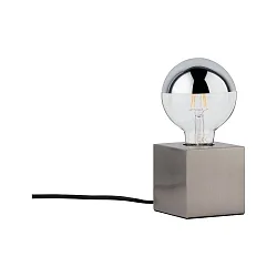 Paulmann Kura Bordlampe E27, maks. 20W, jern børstet
