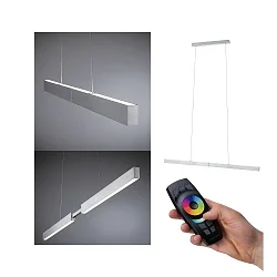 Pendel APTARE LED ZigBee styrbar IP20, aluminium børstet dæmpbar