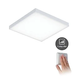 LED Panel VELORA DIM surfaced mounting, 22.5cm, 230V, 14W 3000K 1200lm, dimmable, white matt