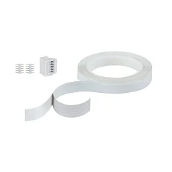 MaxLED Invisible Connector, paintable, shortenable, 24V, max. 144W, white, 300cm
