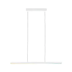 Pendel LENTO ZigBee styrbar IP20, hvid mat dæmpbar