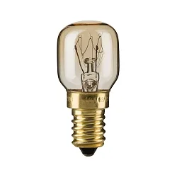 Lyskilde ovn, E14, 230V, 300°, klar, 25W