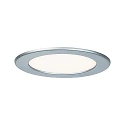 LED Indbygningslampe QUALITY PREMIUM PANEL LED, rund, IP44, 1x12W, 2700K, 230V, 170mm, chrom matt
