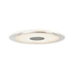Paulmann Indbygningslamper sæt Premium Line LED Whirl, 6W aluminium, satin, sæt af 3