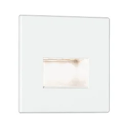 Indbygningslampe EDGE, hvid mat 1,2W 50 | 100lm 2700K 100° 100°