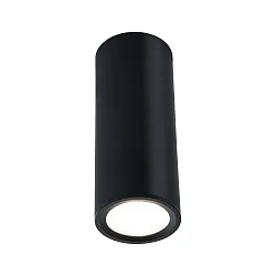 Indbygningslampe BARREL COIN LED stiv LED IP20, sort mat dæmpbar 6W 470lm 2700K CRI 80-89
