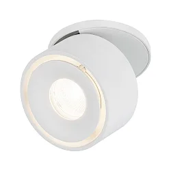 Spot SPIRCLE LED drejelig, vipbar IP20, hvid mat 