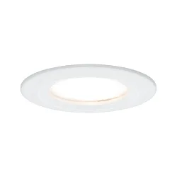 Paulmann Indbygningslampe LED Coin Slim, IP44, rund, 6,8W, sæt af 1 dæmpbar