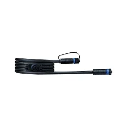 Paulmann Plug&Shine Kabel IP68 med 3 tilslutningsbøsninger sort, 2m