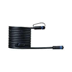 Paulmann Plug&Shine Kabel IP68 med 3 tilslutningsbøsninger sort, 5m