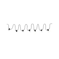 Paulmann Plug&Shine Light string IP44 3000K 24V with 7 lamps