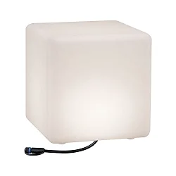 Paulmann Plug & Shine Light object Cube IP67 3000K 24V, 6,5W, 575lm, 30cm edge length