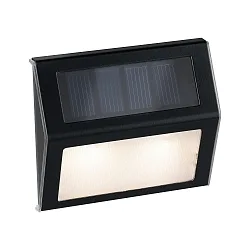 Solar væglampe DAYTON med lysstyrkesensor IP44, antracit 