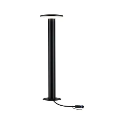 Pælelampe PLUG&SHINE PLATE LED IP44, antracit dæmpbar