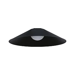 LED systemlampe ULine PENDEL CONE Ø 35CM flad, stiv, konisk IP20, sort mat dæmpbar