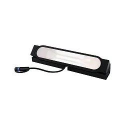 Wallwasher PLUG&SHINE TIDOS svingbar IP67, antracit dæmpbar