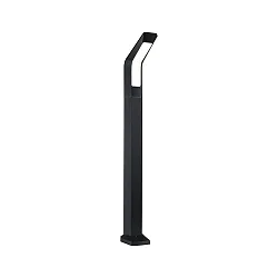 Pælelampe MERANO PIR med sensor IP44, antracit, mat 
