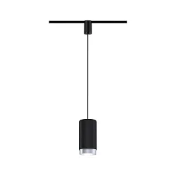 1-phase pendant luminaire URAIL CORUS E27, black