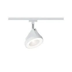 Spot URAIL ARENA LED, chrom, hvid dæmpbar