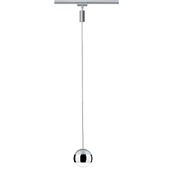 Paulmann URail LED Pendelum Capsule II, 6W, dimmable, chrome matt