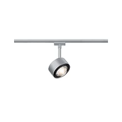 Spot URAIL ALDAN LED med linseoptik, chrom mat, sort dæmpbar