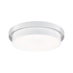 Loftlampe MALIK IP20, mat, hvid dæmpbar