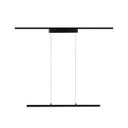 Skinne spot URAIL LENTO up / down, sort mat dæmpbar