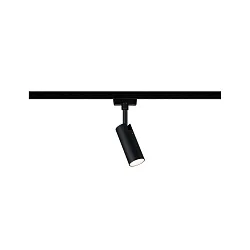 Spot URAIL TUBO LED drejelig, vipbar, sort mat 
