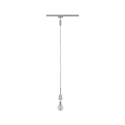 pendant luminaire URAIL DECOSYSTEMS E14, chrome matt dimmable