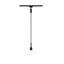 pendant luminaire URAIL SARRASANI E14, opal, black matt dimmable