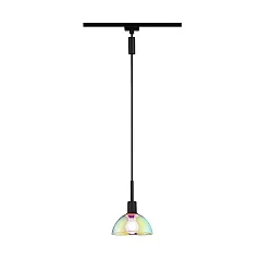 pendant luminaire URAIL SARRASANI E14, black matt, dichroic dimmable