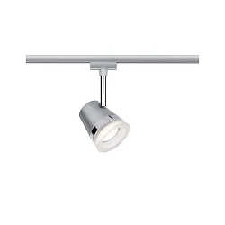 Paulmann URail Spot Cone, excl. lamp, max. 10W, GU10, matt/chrome