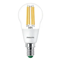 Glødepære dråbeformet MAS LEDLuster ND CL GUE P45 E14 2,3W 485lm 2700K 