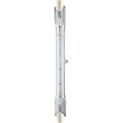 Halogenlampe, 230V, klar, tosoklede, RJL-TS 400W/42/C/R7S